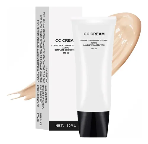 Cc Cream Correctora Tono Piel Madura Spf50 30 Ml Ivory