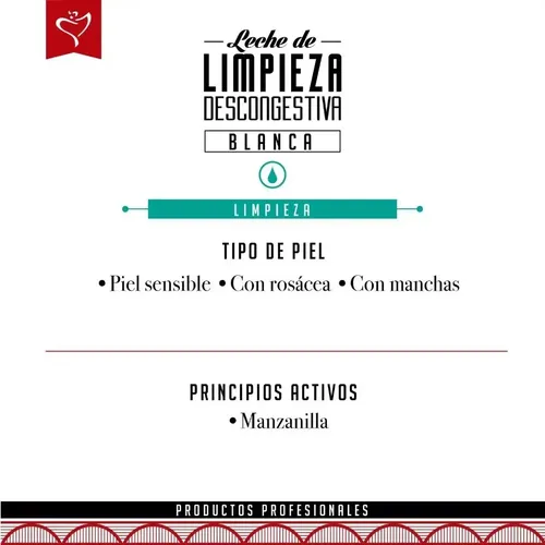 Norma Bustos Leche De Limpieza Piel Sensible Blanca X 500 Gr