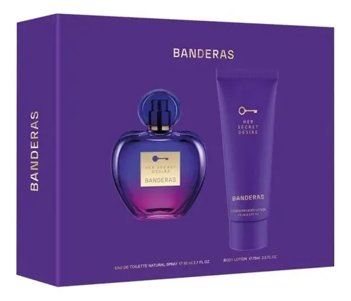 Set Her Secret Desire Secret Tradicional Edt 80ml Para Mujer
