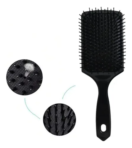 Cepillo De Pelo Flex Racket Desenreda Peinando Mechones .