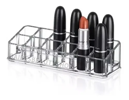 Acrílico Organizador De Labiales Y Maquillaje