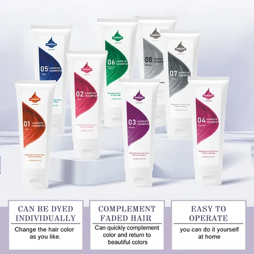 Shampoo Tinte Semipermanente Para Cabello 100ml