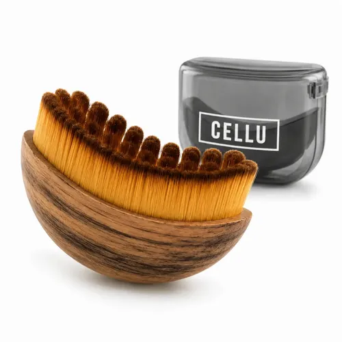 Cepillo Facial Para Masajes de Drenaje Linfatico Cerdas Suaves Desinflamatorio Renovador de Rostro Viral CELLU+