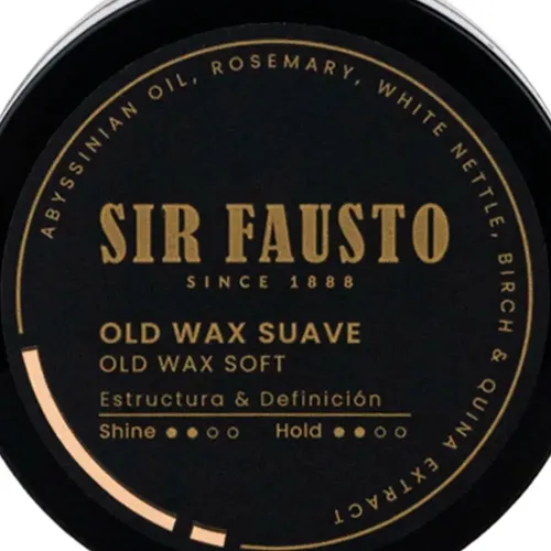 Sir Fausto Barberia Old Wax Gel Efecto Húmedo Suave X 200 Ml