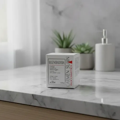 Crema Facial Regeneradora Nutritiva para Noche de Carmen Suain