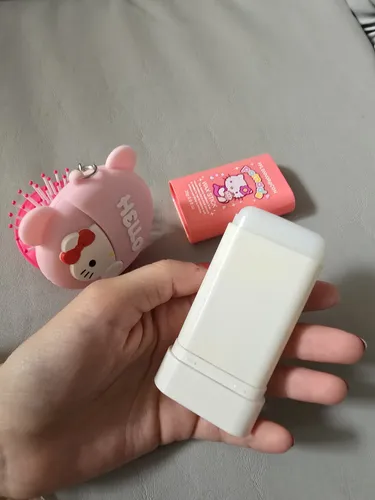 Kit Gatito Kitty Cera Pelo Cepillo De Llavero Pañuelobandana