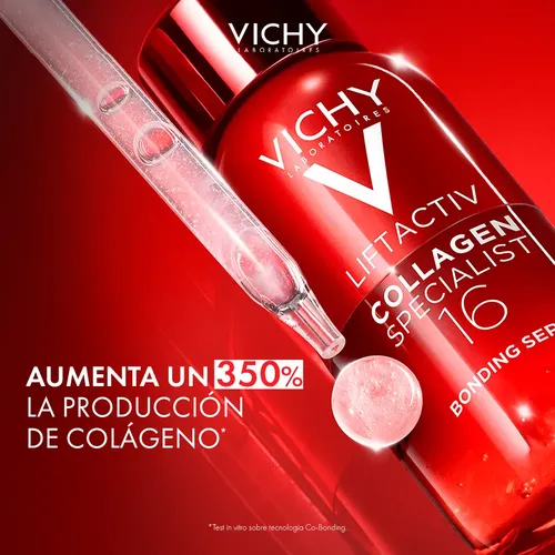 Vichy Serum colágeno Liftactiv Collagen Specialist 16 Bonding X30ml Momento de aplicación Día/Noche Tipo de piel Todo tipo de piel