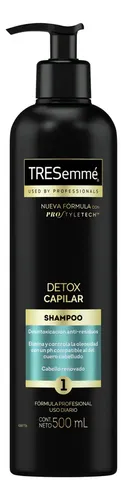 Tresemme Detox Capilar Shampooo 500ml Dosificador