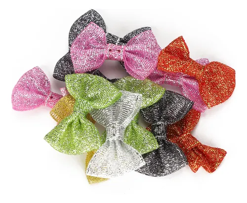 Accesorios Para El Pelo Con Lazo, 120 Unidades, 7 Colores, B
