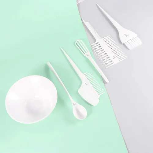Set De 6 Peines Profesionales Para Teñir Cabello