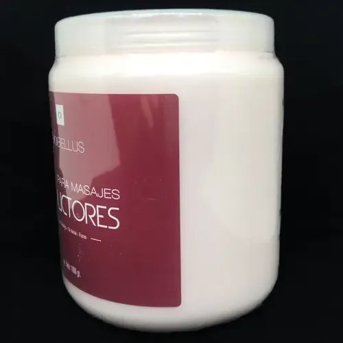 Crema Para Masajes Reductores Musculares Biobellus X 1 Kilo