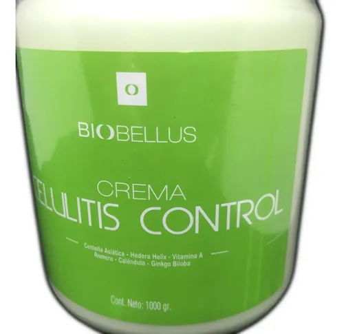 Crema Anticelulitis Biobellus 1kg Con Fragancia