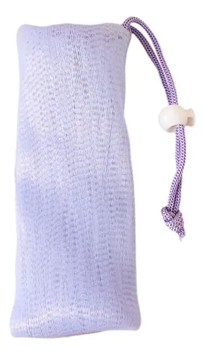 Esfoliante Corporal Purificador De Sabonete Bolso De Violeta