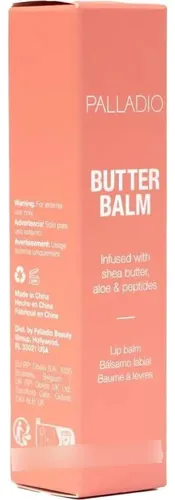 Bálsamo Labial Hidratante Palladio Butter Balm Peaches &