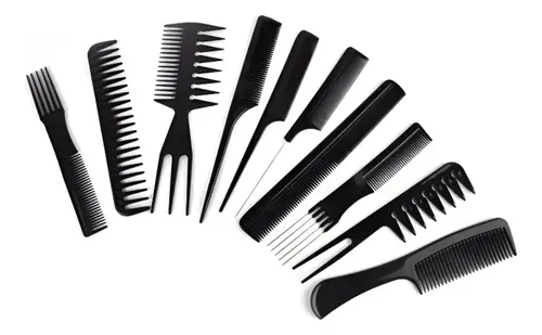 Set Peines Térmicos Profesional Peluquería X 10 Unidades