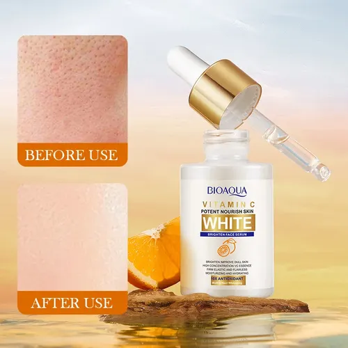 Bioaoua Esencia Vitamina C 30ml Blanqueadora Hidratante