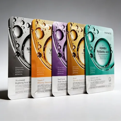 Mascarillas X5 Tratamiento Ha Retinol Vit C Niacinamide