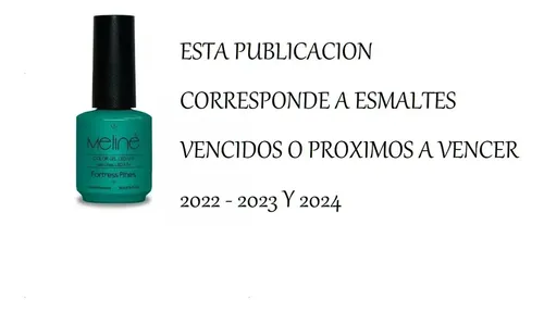 Esmalte Semipermanente Meline X1 Únicos Colores Promo Color 382PORTOFINO CAFE