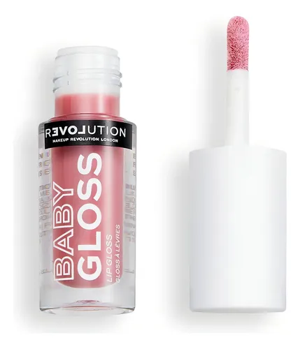 Brillo Labial Relove Baby Gloss Rosa Intenso Acabado Brillante