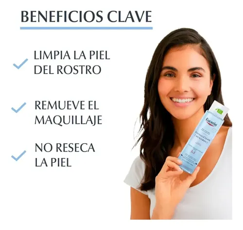 Eucerin Dermatoclean Loción Micelar Limpiadora 3 En 1 X200ml