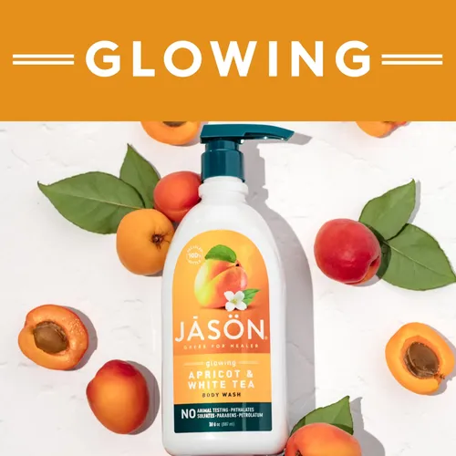 Jabón Corporal Jason Apricot And White Tea Glowing 900 Ml