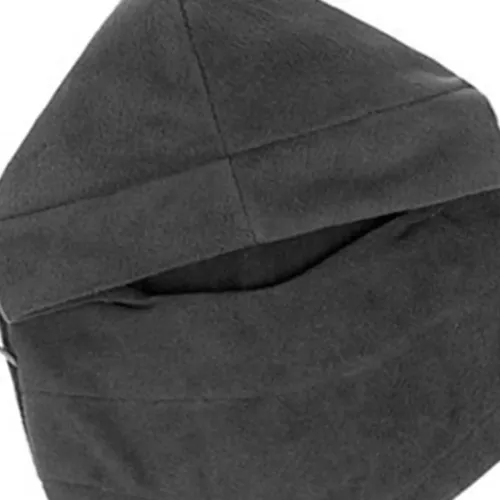Gorro Ciclismo Para Invierno, Negro Con Cálido Forro Polar