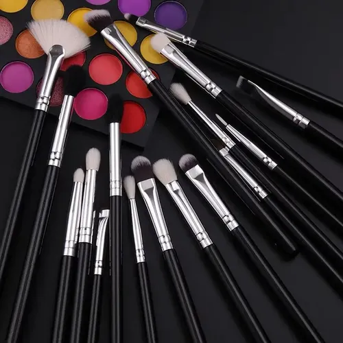 Brochas De Maquillaje 12 Piezas Con Estuche