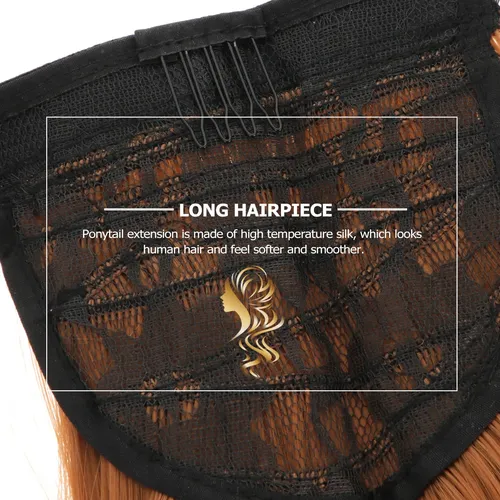 Extensiones De Cabello Rizado Con Forma De Cola De Caballo L