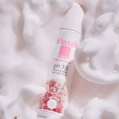 Espuma De Higiene Intima Viasek Ph3.5 X75 Ml