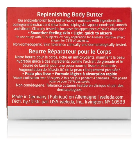 Manteca Corporal Weleda Regeneradora Con Granada 150 Ml