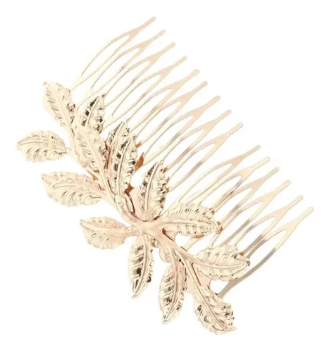 Pinza De Pelo Para Boda, Peine De Hojas, Peineta De Novia