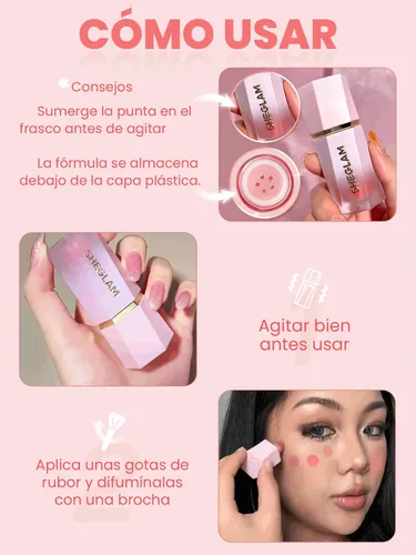 Sheglam Rubor Líquido Mate Color Bloom Swipe Right