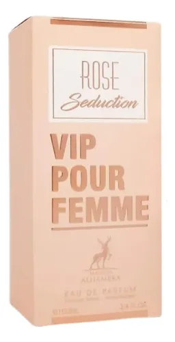 Perfume Árabe Maison Alhambra Rose Seduction Vip Para Mujer