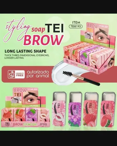Jabón Cera Gel Cejas Laminado Sin Color Incluye Cepillo X1