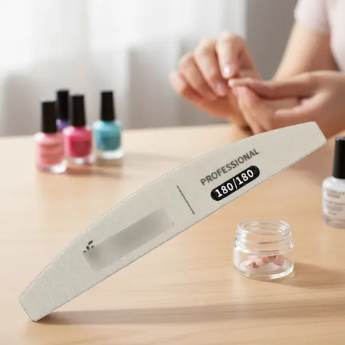 Lima Media Luna Cherimoya Uñas Manicura Esculpidas X 25 Uni