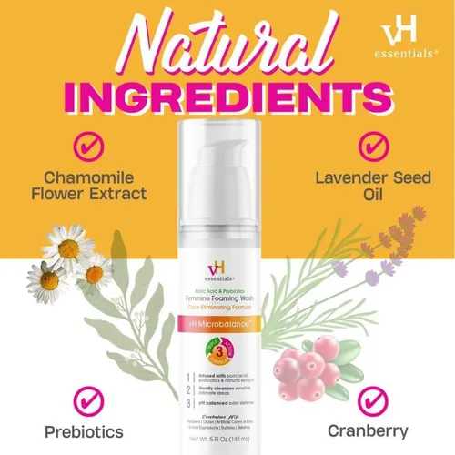 Lavado Íntimo Vh Essentials Con Ácido Bórico Y