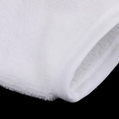 A 12x Microfibra Paño Facial Toalla Facial Maquillaje . . 12 Blanco