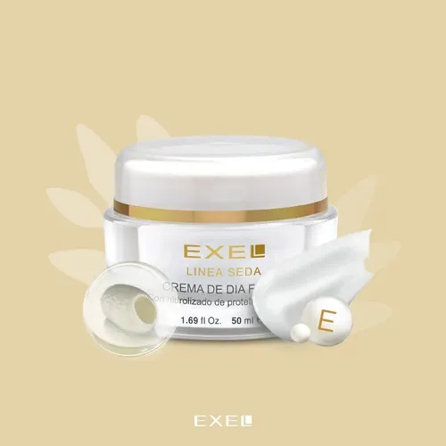 Crema Facial De Dia Linea Seda Fps 15 50gr Exel