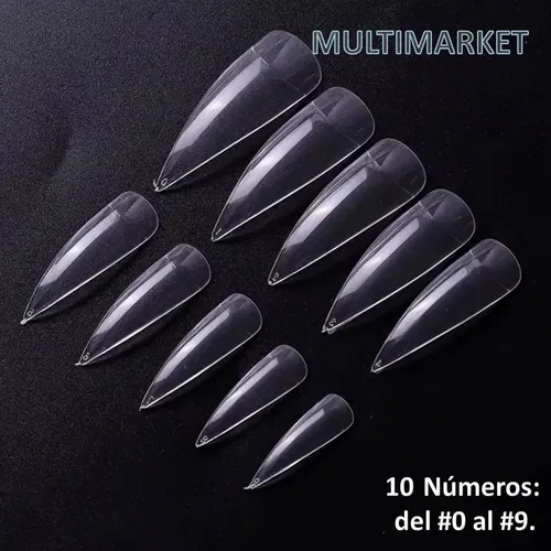 500 Tips Finos En Forma De Garras