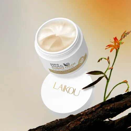 Kit Hidratante Facial Laikou Snail, 2 Unidades, Skin Radianc Normal Día/noche