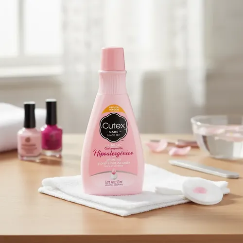 Cutex Classic Hipoalergénico Quitaesmalte Para Uñas 50ml