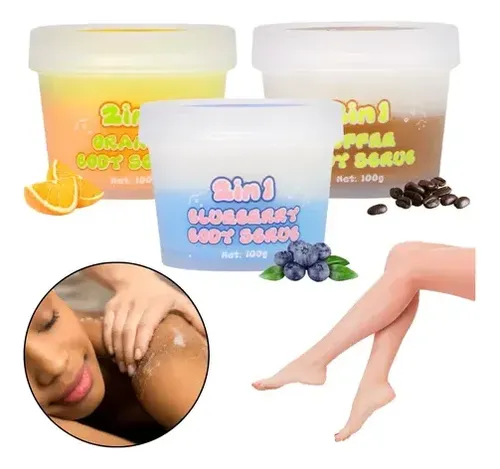Exfoliante Corporal En Gel Mely 2 En 1 100g