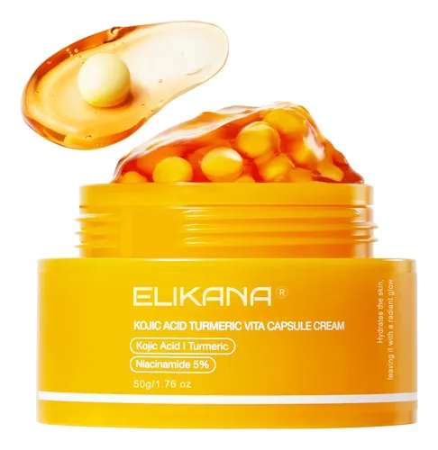 Set Sérum Y Crema Facial Ácido Kójico Cúrcuma