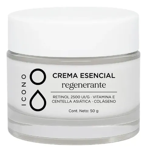 Crema Esencial Regenerante Icono Group 50ml Momento De Aplicación Noche Tipo De Piel Normal