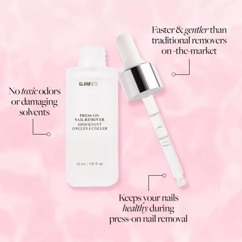 Removedor De Uñas Glamnetic Suave Sin Acetona 1.0 Fl Oz