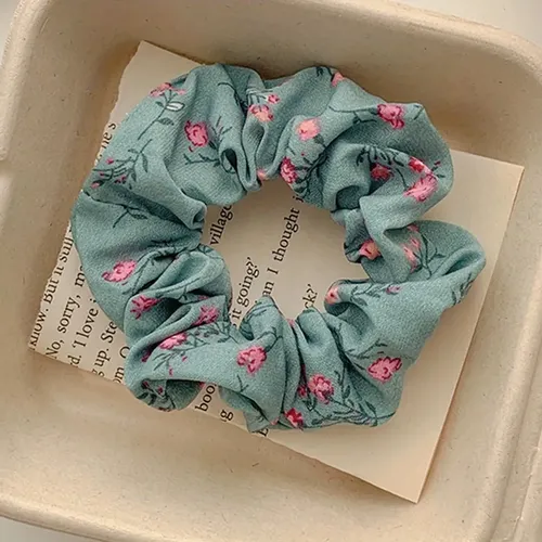 5 Diademas Tela Floral Con Temperamento – Para Fiesta Y Viaj Juego De Cinco Ligas Para El Cabello Para Mechones Sueltos