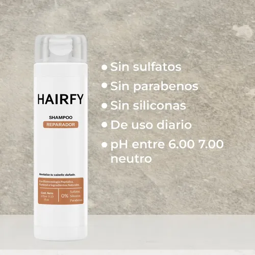 Shampoo Reparador Hairfy – 300ml