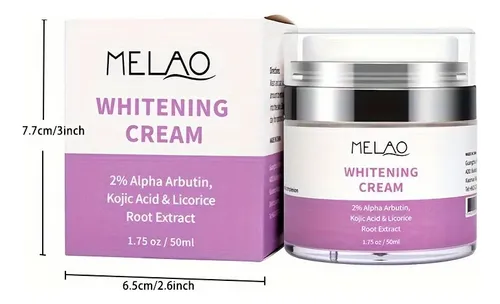 Crema Aclaradora Melao Para Zonas Íntimas