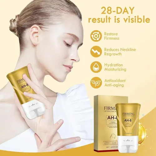 Mcrema Reafirmante Para El Cuello Ah-8, Crema Para El
