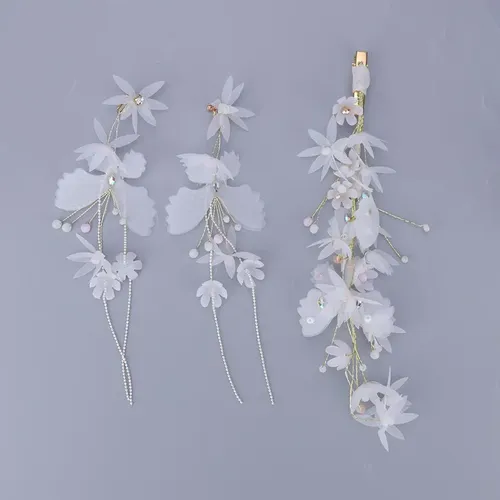 Tela Nupcial Mariposa Pinza De Cabellero Tiara Accesorios